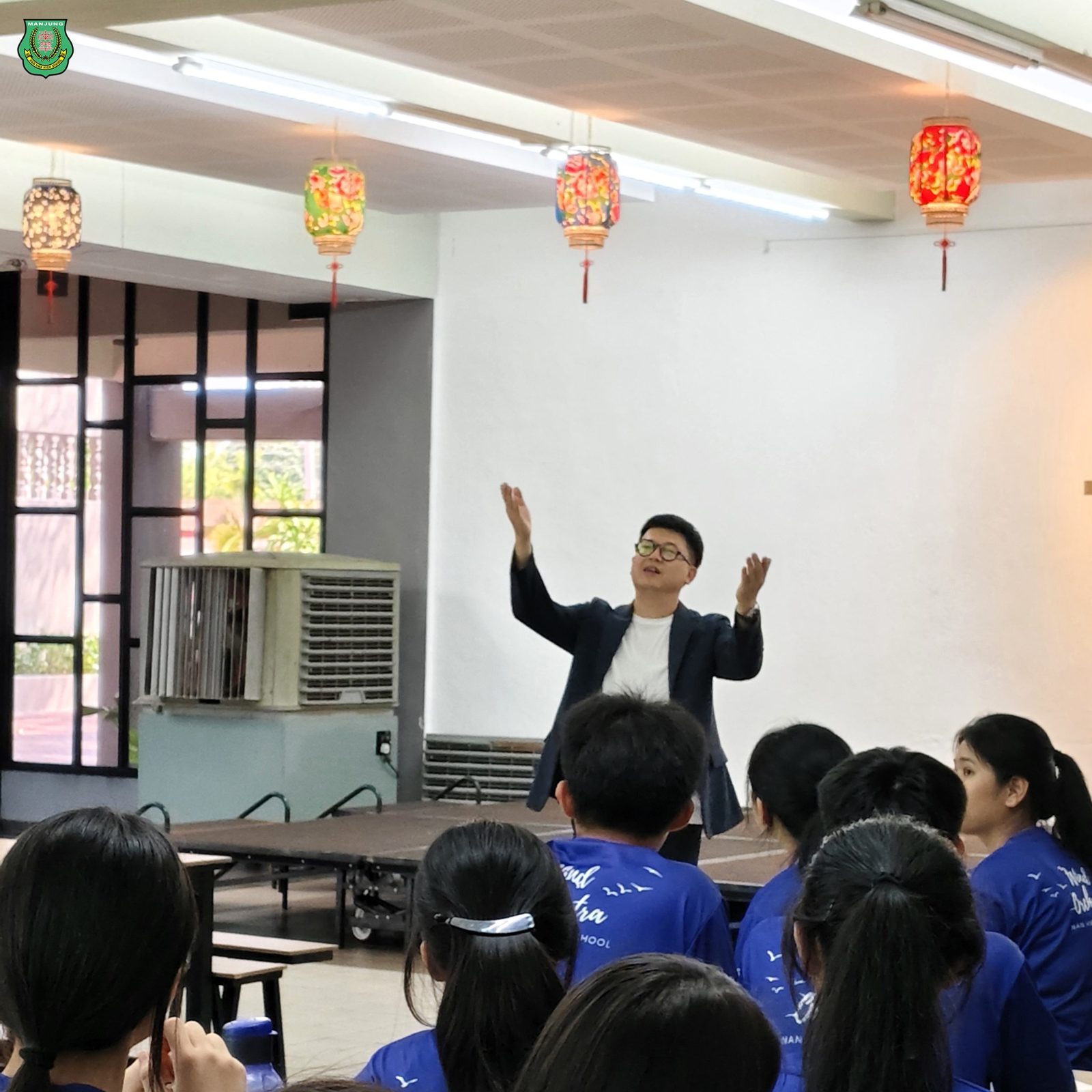 台湾嘉义大学音乐系到访·南华独中管乐团获益良多