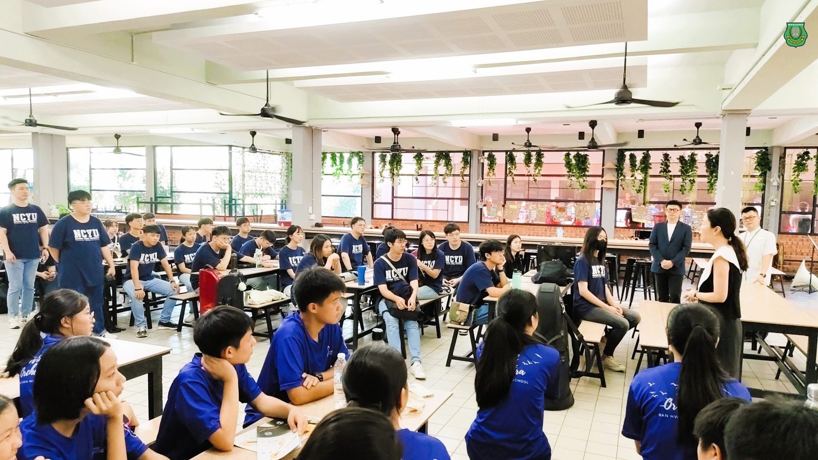 台湾嘉义大学音乐系到访·南华独中管乐团获益良多